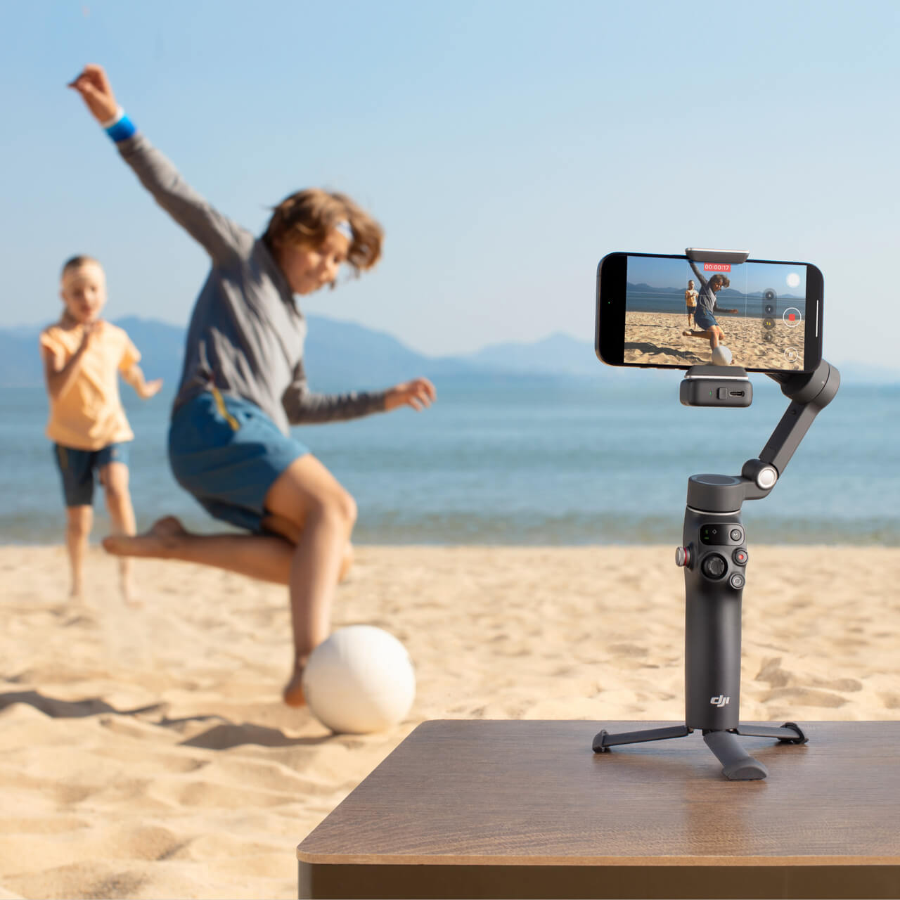 DJI Osmo Mobile 7P Vlog Combo (Mic Mini Transmitter) Robust 3-Axis