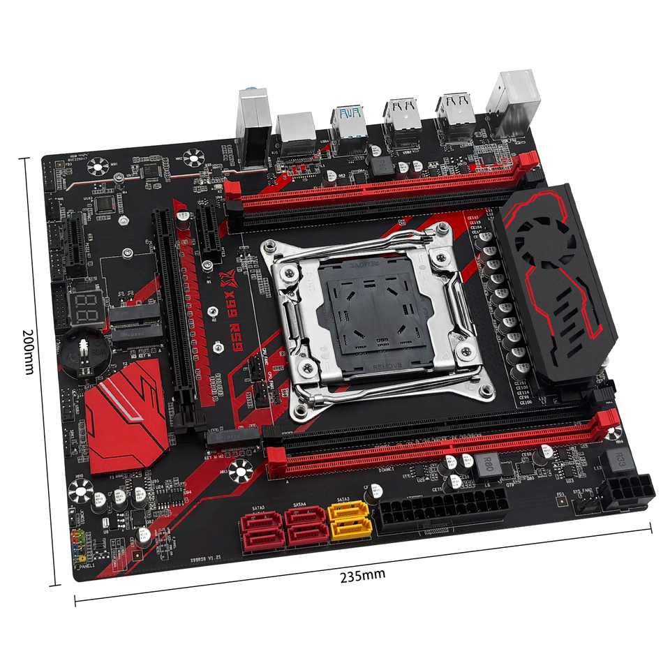MACHINIST X99 RS9 Motherboard combo Optional Xeon E5 2670 V3 CPU
