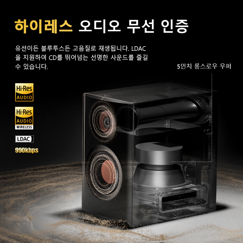 Edifier MR5 2.0 モニター スピーカー システム Bluetooth V6.0 LDAC