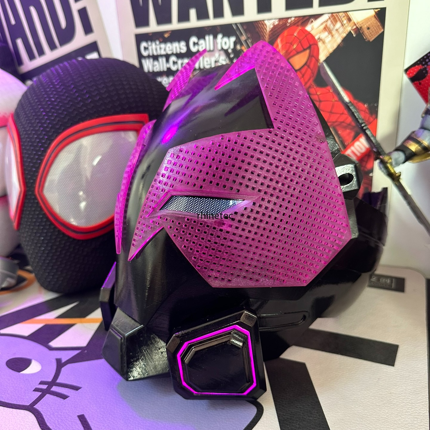 アース-42 マイルズ マスク ライトアイズ付き スパイダーマン