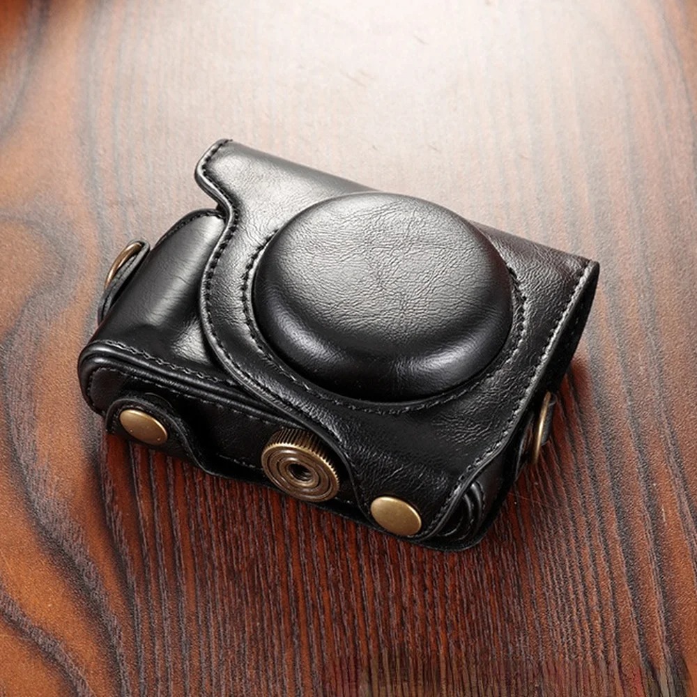 PU Leather Case for Canon Powershot G9X Mark II G9X2 G9XII S90 S95