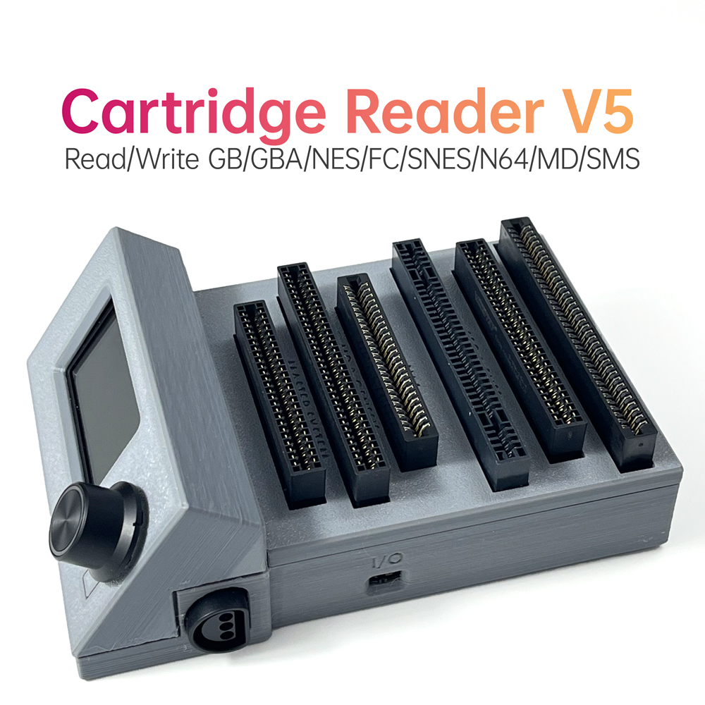 Cartridge Reader Write V5 For GB/GBA/NES/FC/SNES/SFC/N64/MD