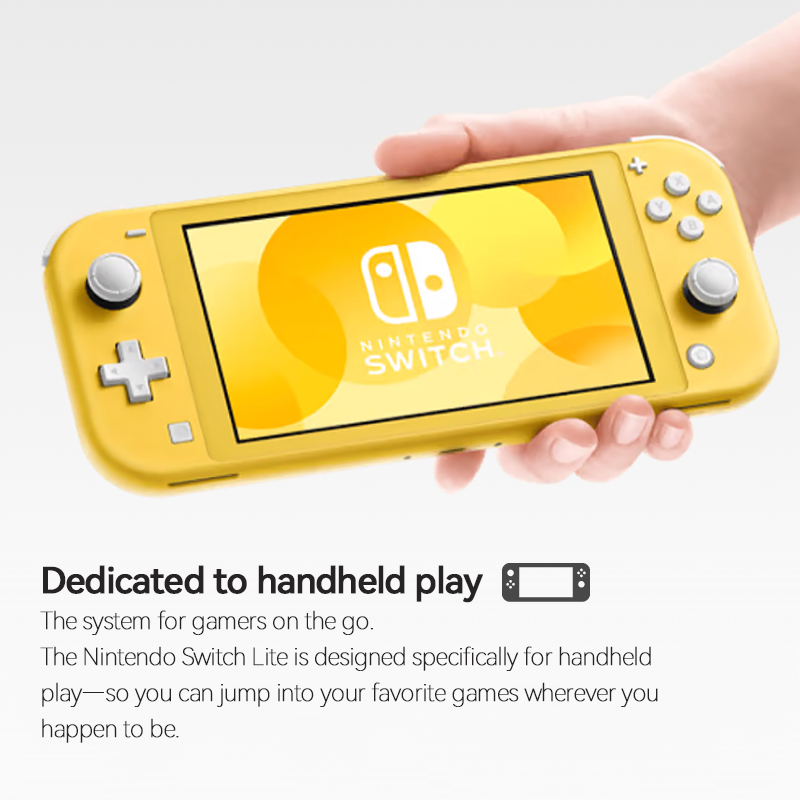 Nintendo Switch Lite com Armazenamento Interno, Tela de Toque LCD