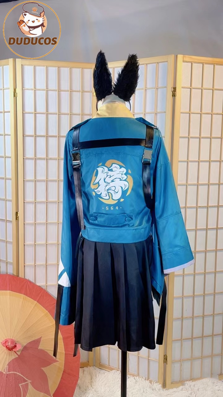 MIYABI HOSHIMI-コスプレ衣装,ゼロzzzゾーン,サムライキツネ,耳の