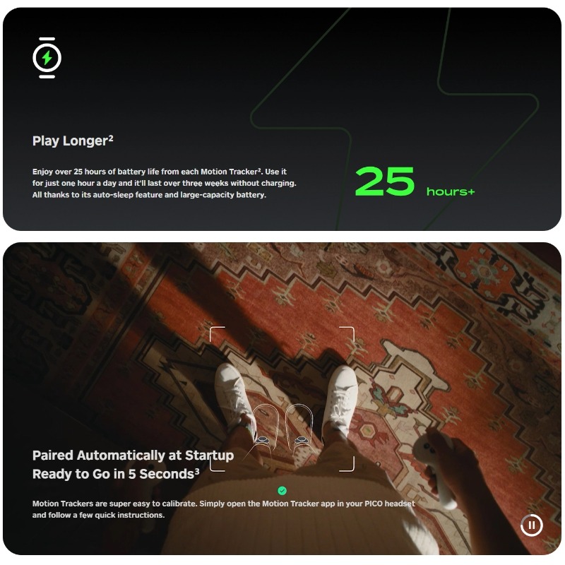 PICO モーショントラッカー 第2世代 2024年新製品正式発売 全身