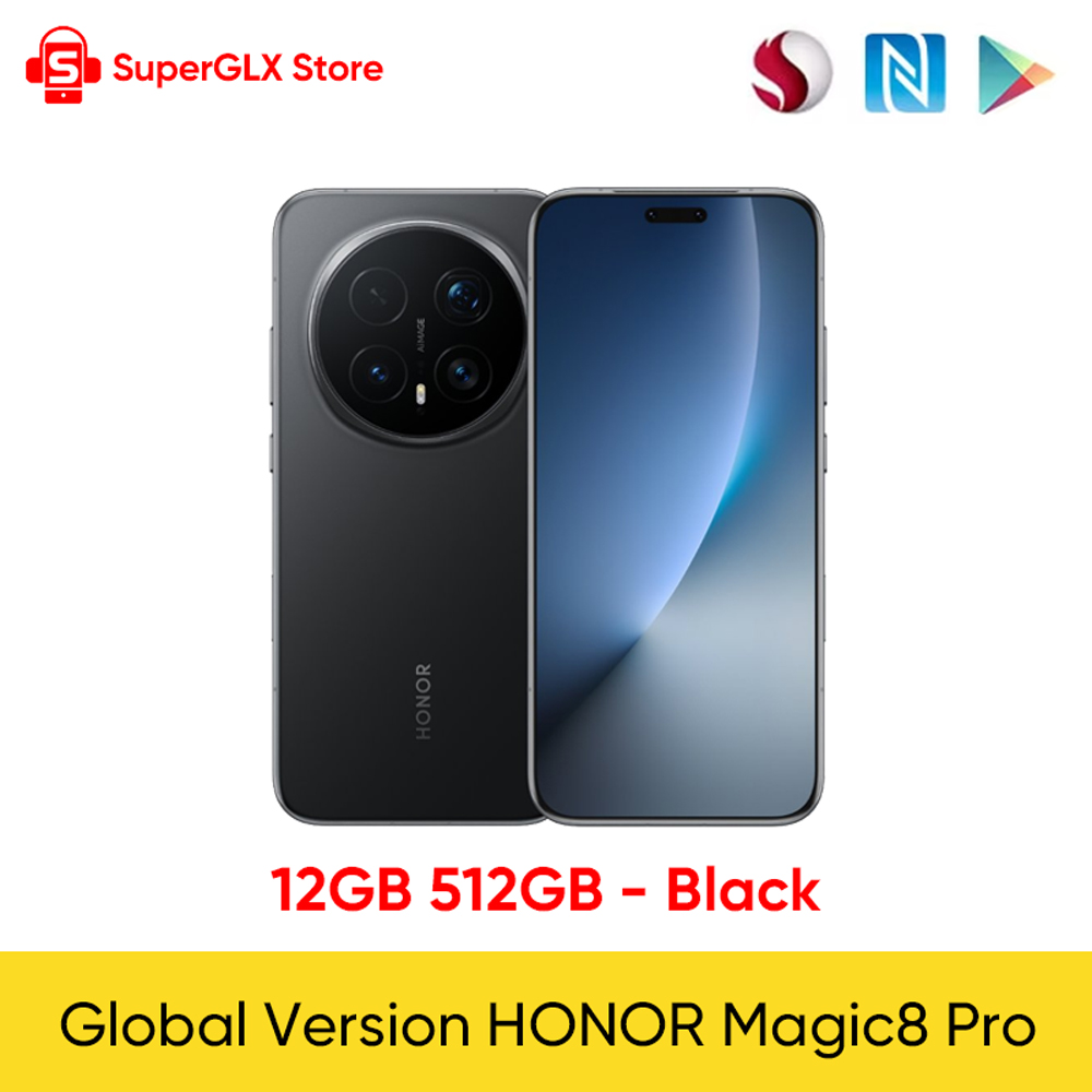 オリジナル新品 HONOR Magic8 Pro グローバル版 Snapdragon 8 エリート