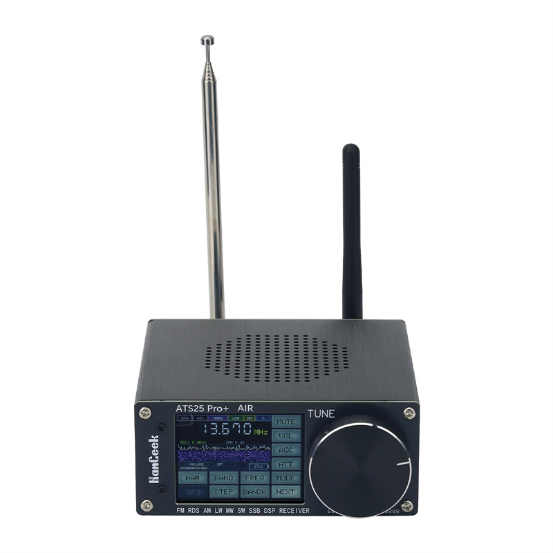 HAMGEEK ATS25 Pro+ Bluetooth Wifi AIR バンド FM SW SSB MW LW AIR