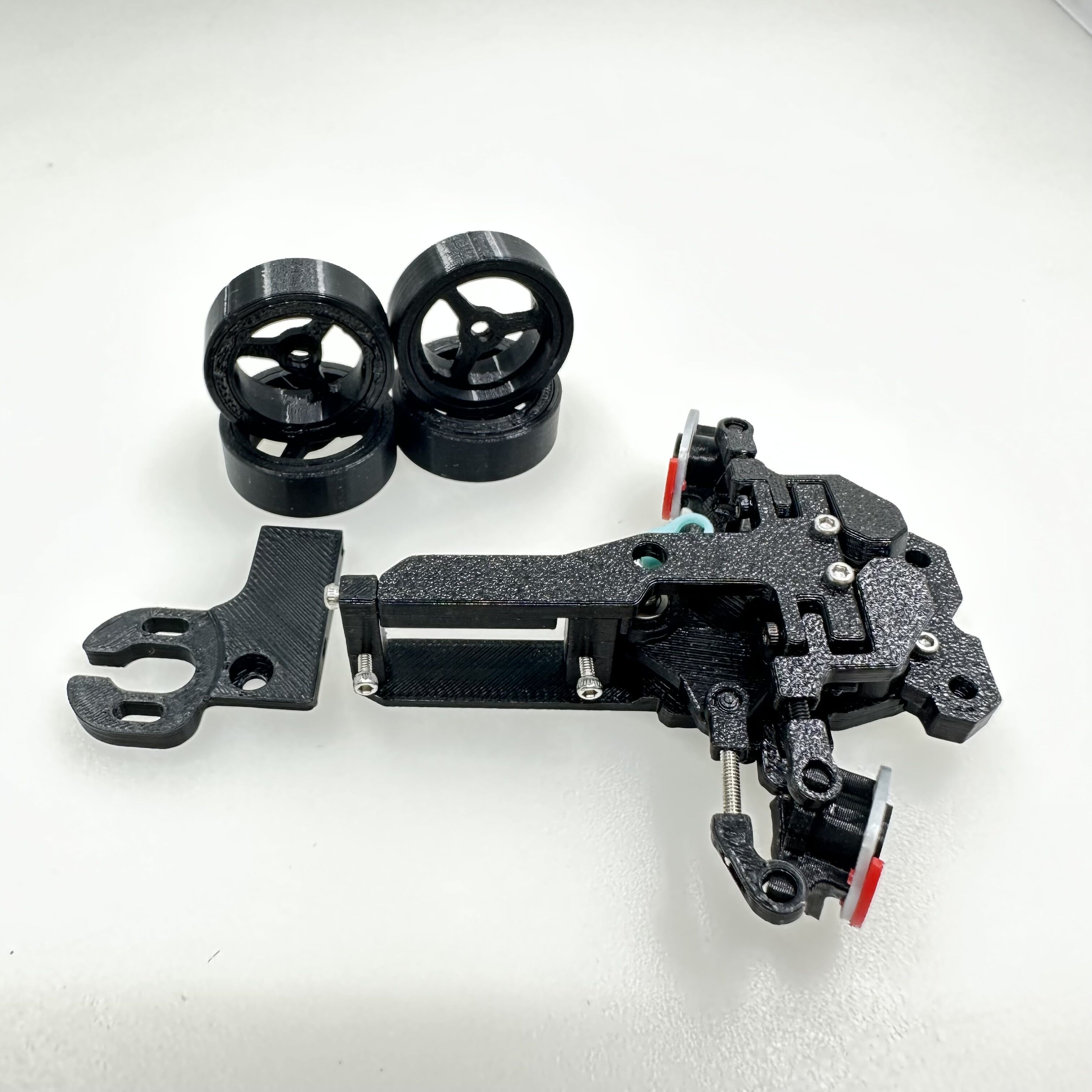 1/28 RC Car WLtoys k969 989 4WD upgrade RWD Increase Steering