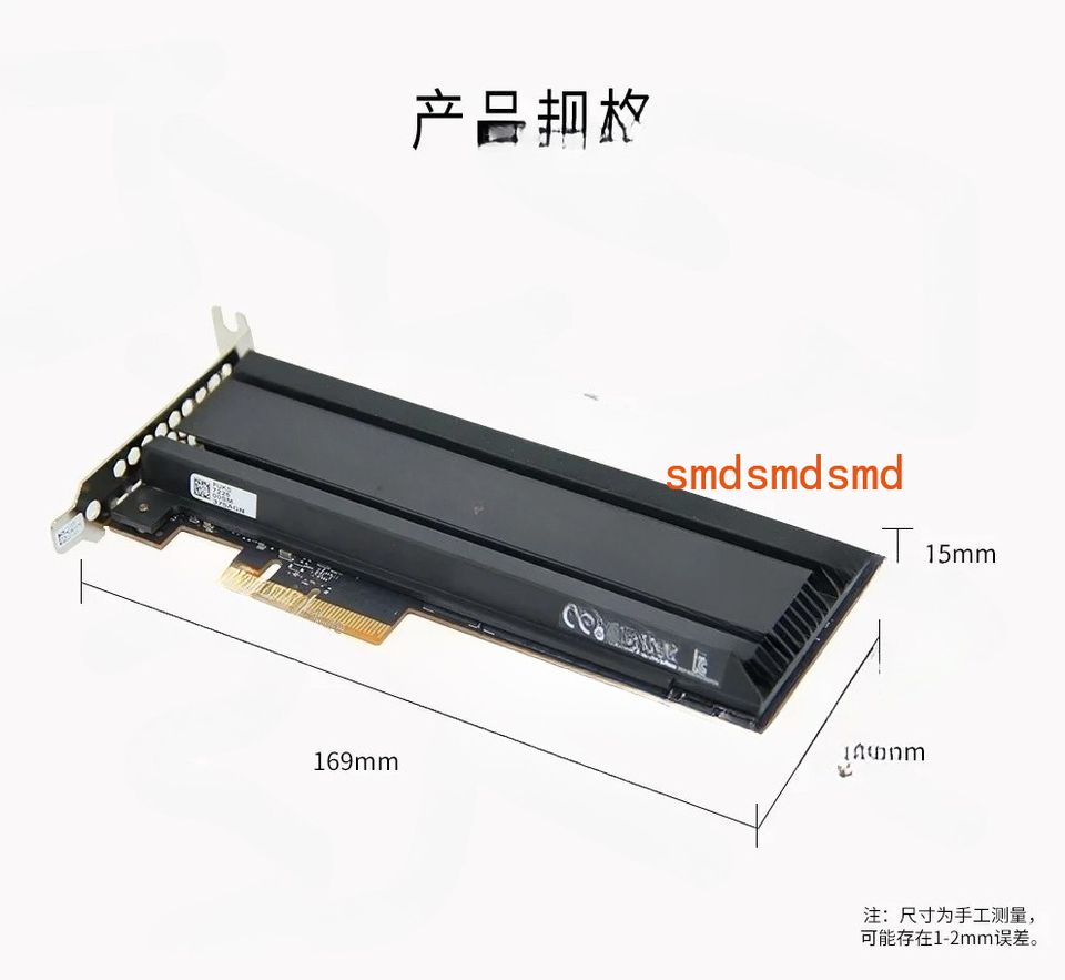 Original FOR Intel Optane P4800X 375G 750G 1.5TB U.2 Enterprise