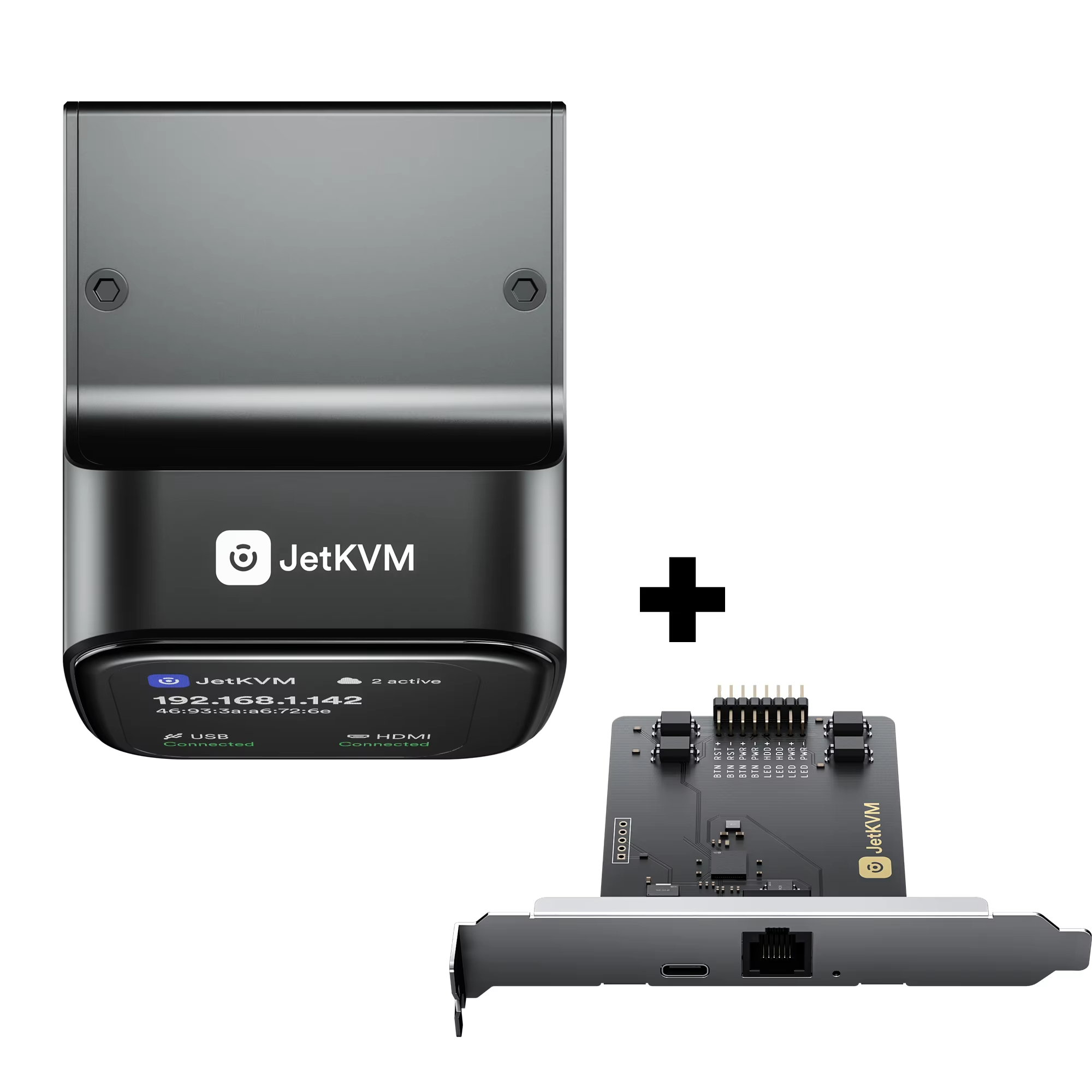 JetKVM IP-KVM オープンソース リモート管理デスクトップ制御デバイス