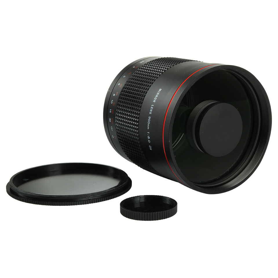 Lightdow Super Telephoto Mirror Lens 900mm F8.0 Camera Lens With