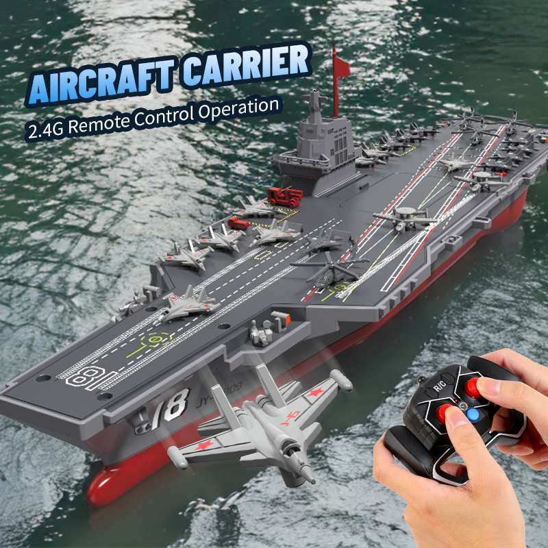JJRC S19 RC Aircraft Carrier Dual Motor Drift Simulation Destroyer