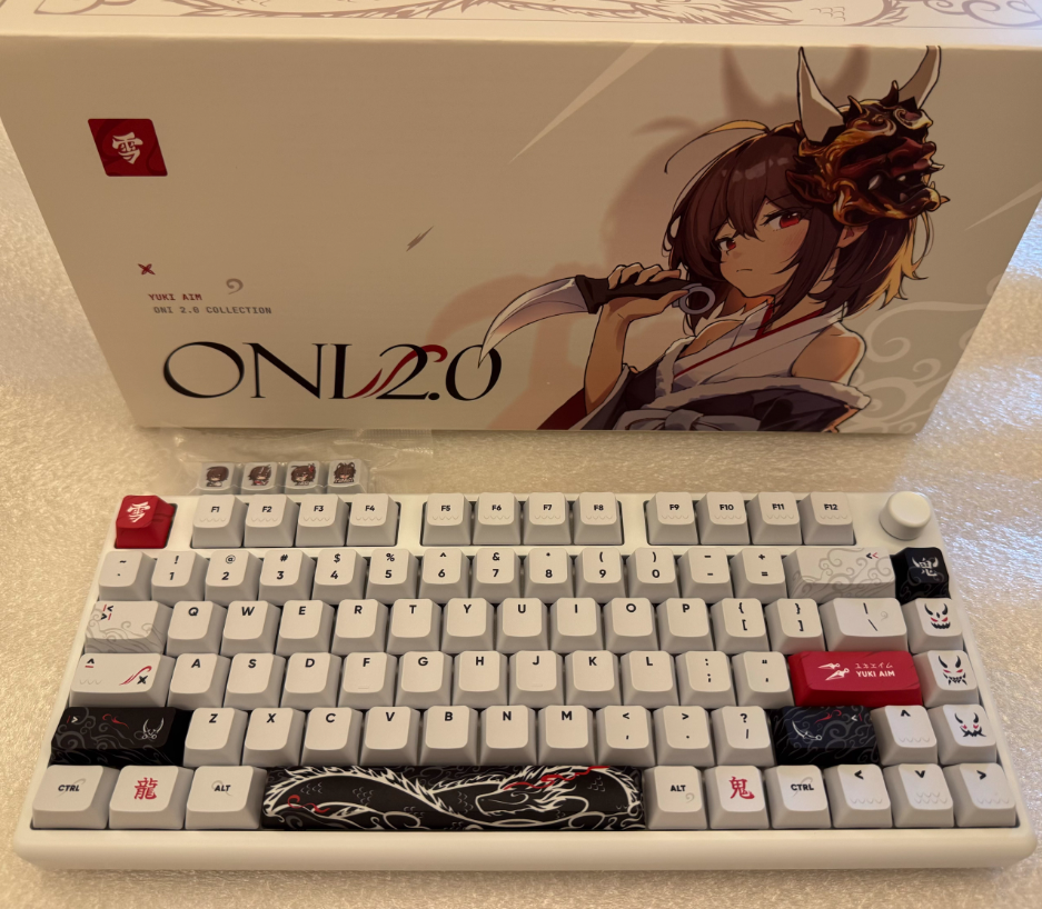 Yuki Aim Oni 2.0 Polar75 磁気軸メカニカルキーボード アメリカ版