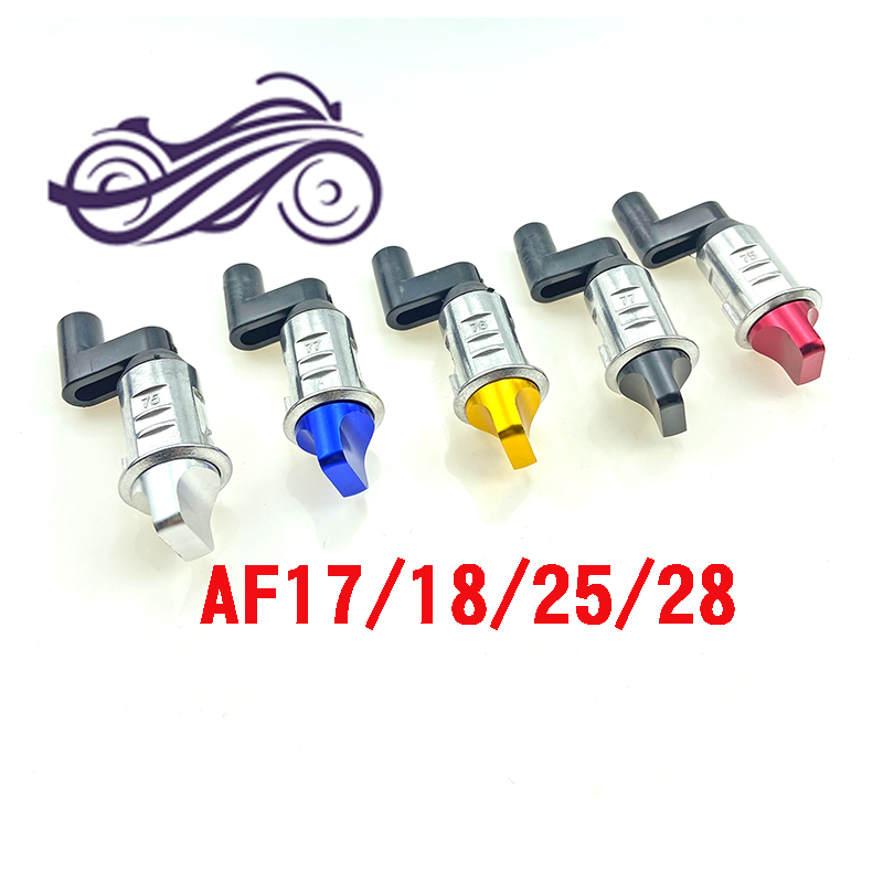 新しいCNC燃料ロック,ホンダディオzxaf18 af25 af27 af28用ロック付き