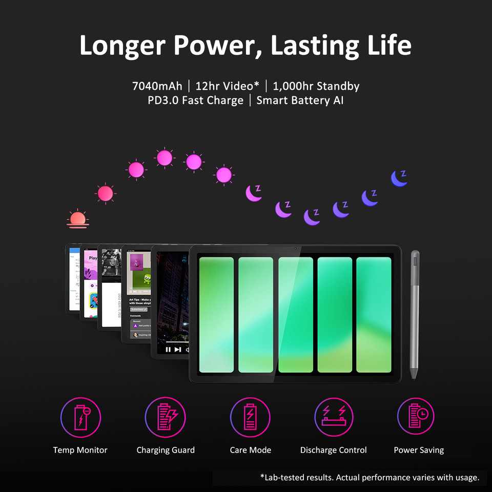 Lenovo Tab K10 M11 TB330FU 8+128GB Zhaoyang Tablets K10 MediaTek