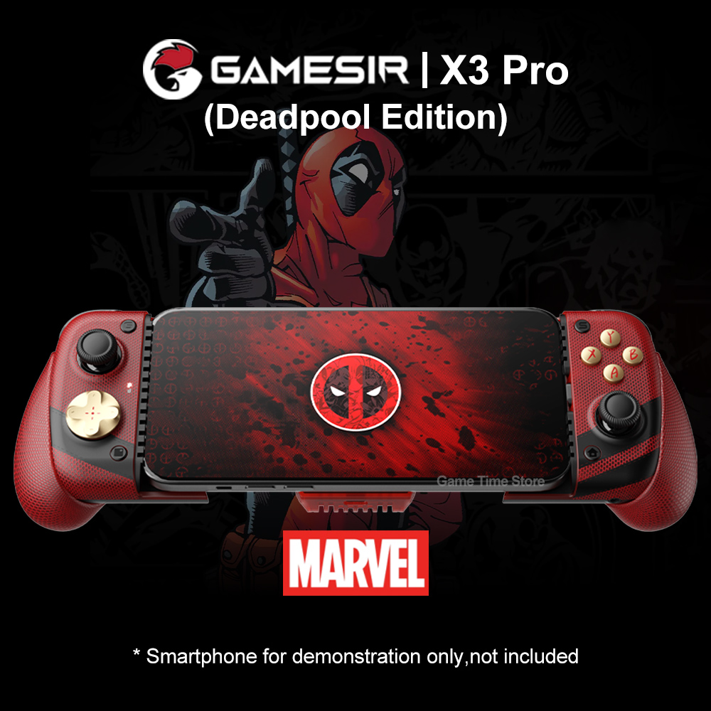 Deadpool Gamesir X3 Pro Gamepad Limited Marvel Edition Mobile