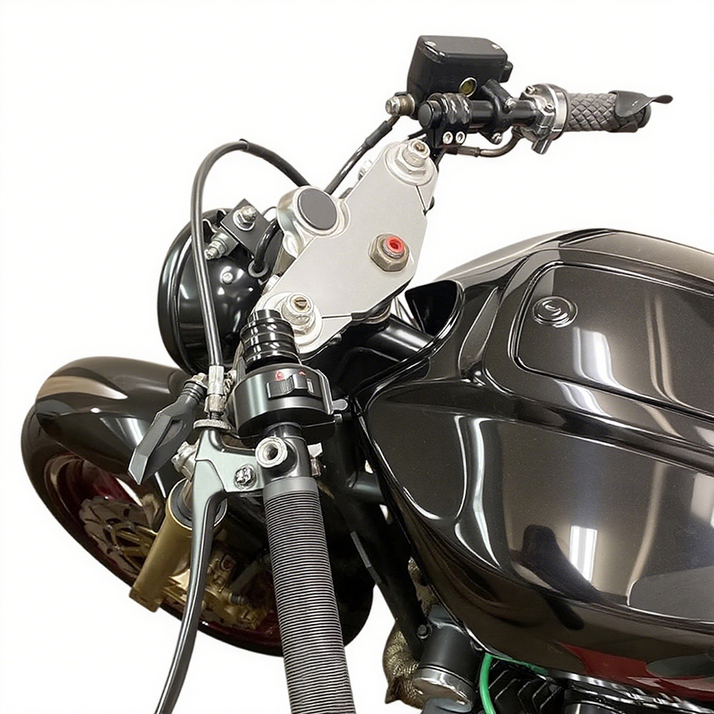 Adjustable Handlebar CNC Clip-On Handle Bar Raiser Universal Fit