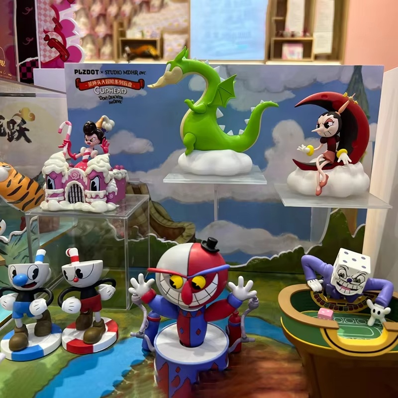 カップヘッドの冒険シリーズブラインドボックスおもちゃ、ミステリー