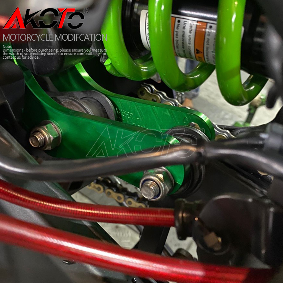 オートバイ調整可能なリアサスペンションリンケージアームボディ下降