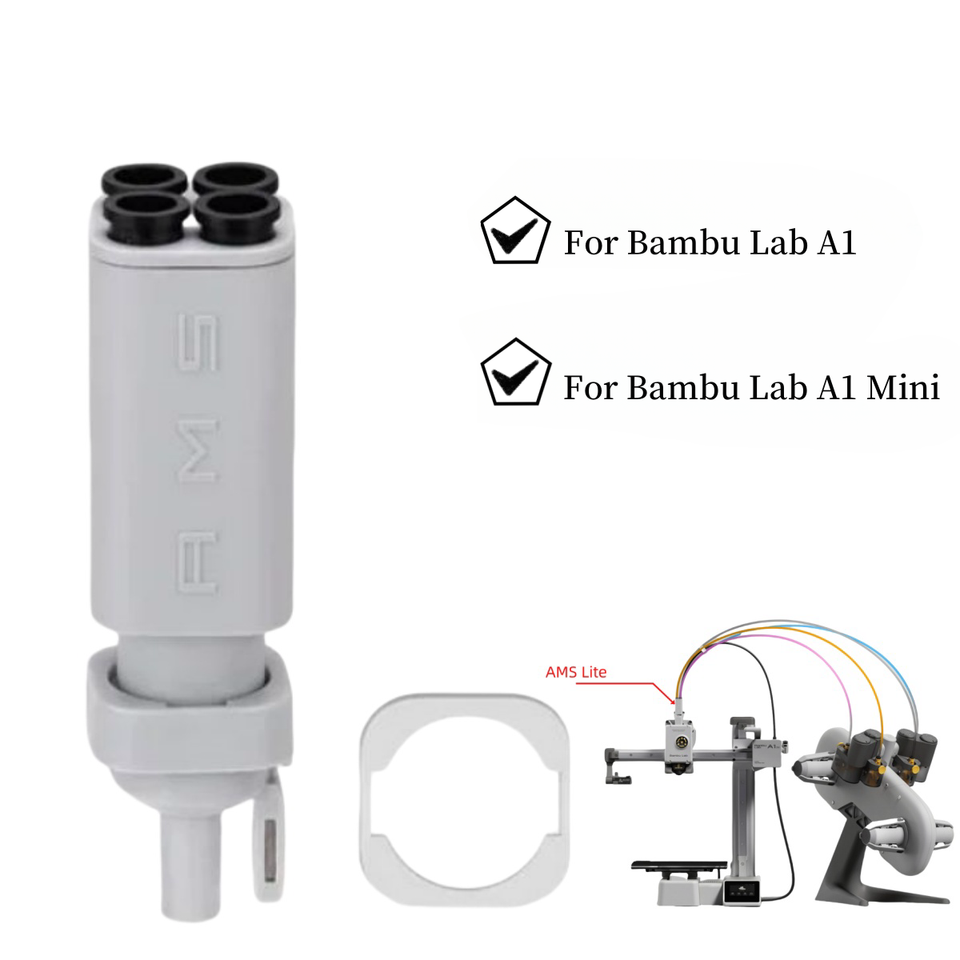 For Bambu Lab 3D Printer AMS Lite Filament Hub and AMS lite Top