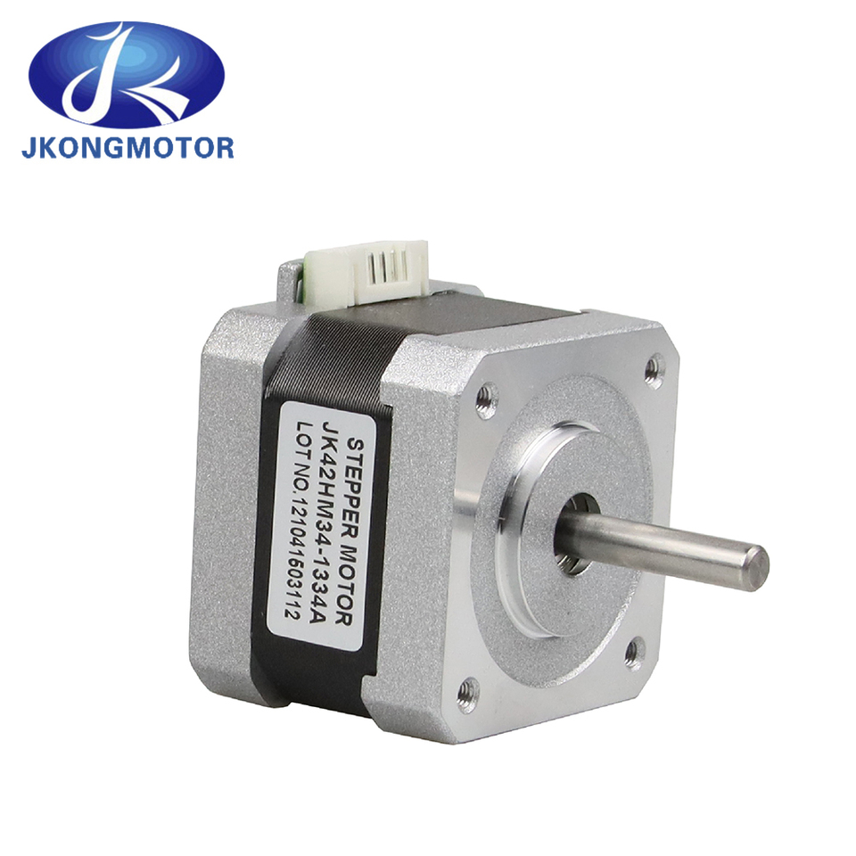 Jkongmotor 42mm Nema 17 Stepper Motor 0.9Degree JK42HM34-1334A 22N