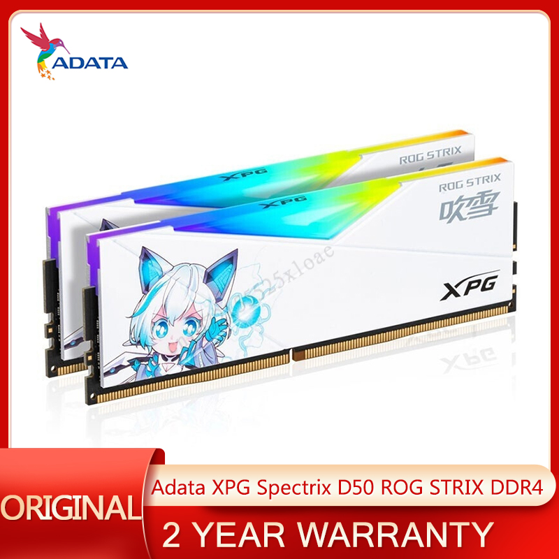 Adata XPG Spectrix D50 ROG STRIX DDR4 RGB RAM 8GBx2 16GBx2 3600MHz