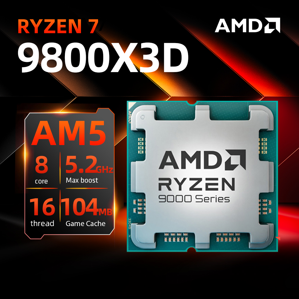 AMD Ryzen 7 9800X3D CPU AM5 ジャンク AMD Ryzen 7 9800X3D CPU AM5