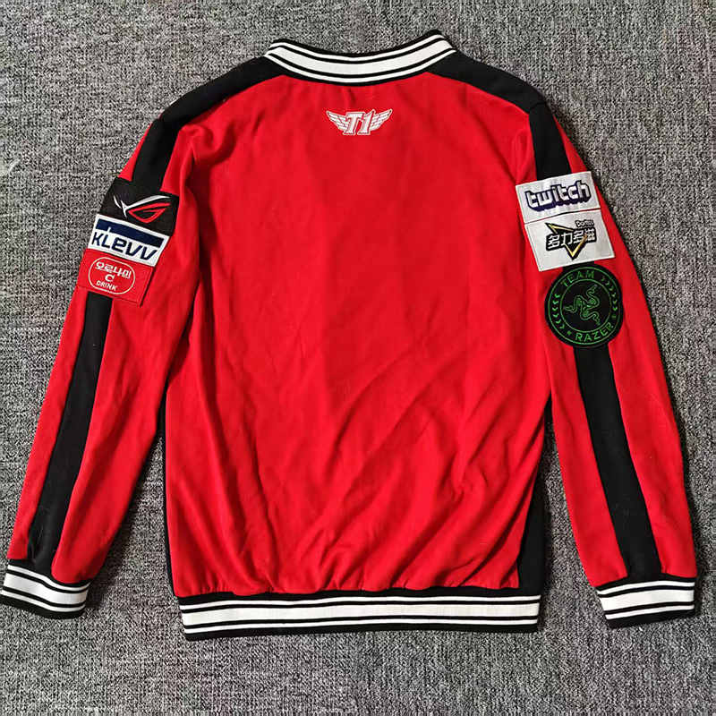 Game LOL World Champion S7 Team SKT T1 Players Uniform Baseball