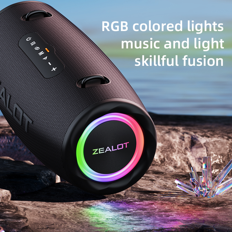 ZEALOT-S87 Outdoor Portable Wireless Bluetooth Speaker 80W High
