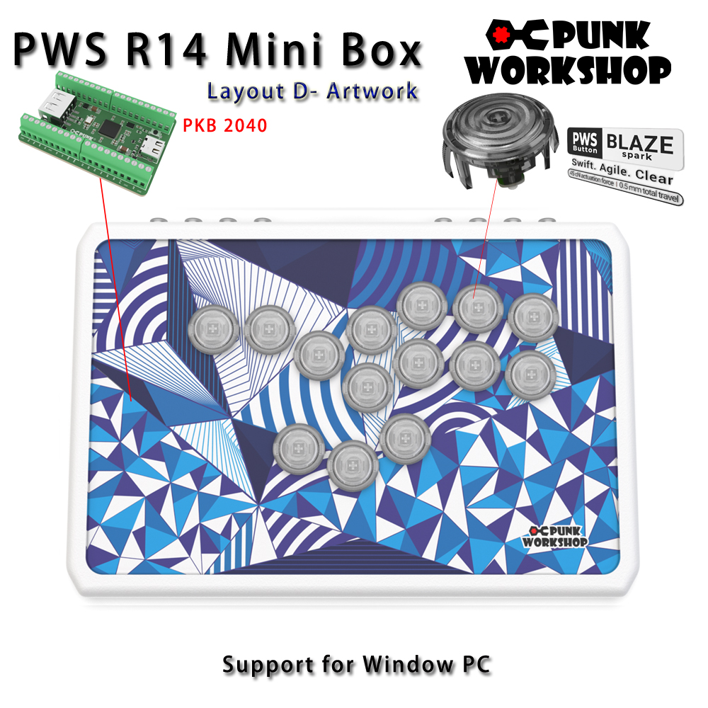 パンクワークショップ 最新ミニボックス PWS R14 レバーレス