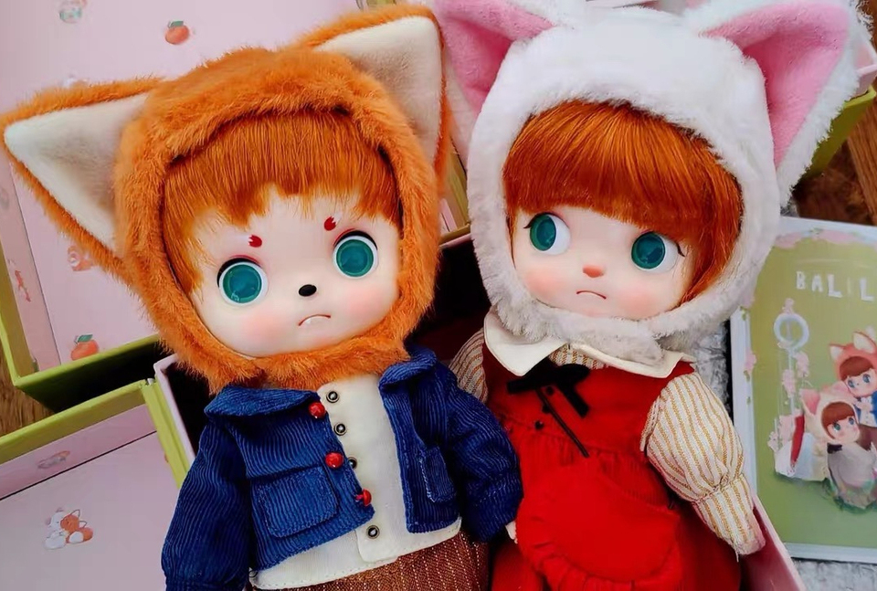 Berserk Green Grape Taro BJD Doll The Fantasy Beasts Designer Toys