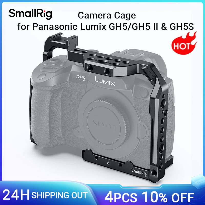 SmallRig パナソニック Lumix GH5 /GH5S カメラケージ 1/4 '3/8' ネジ