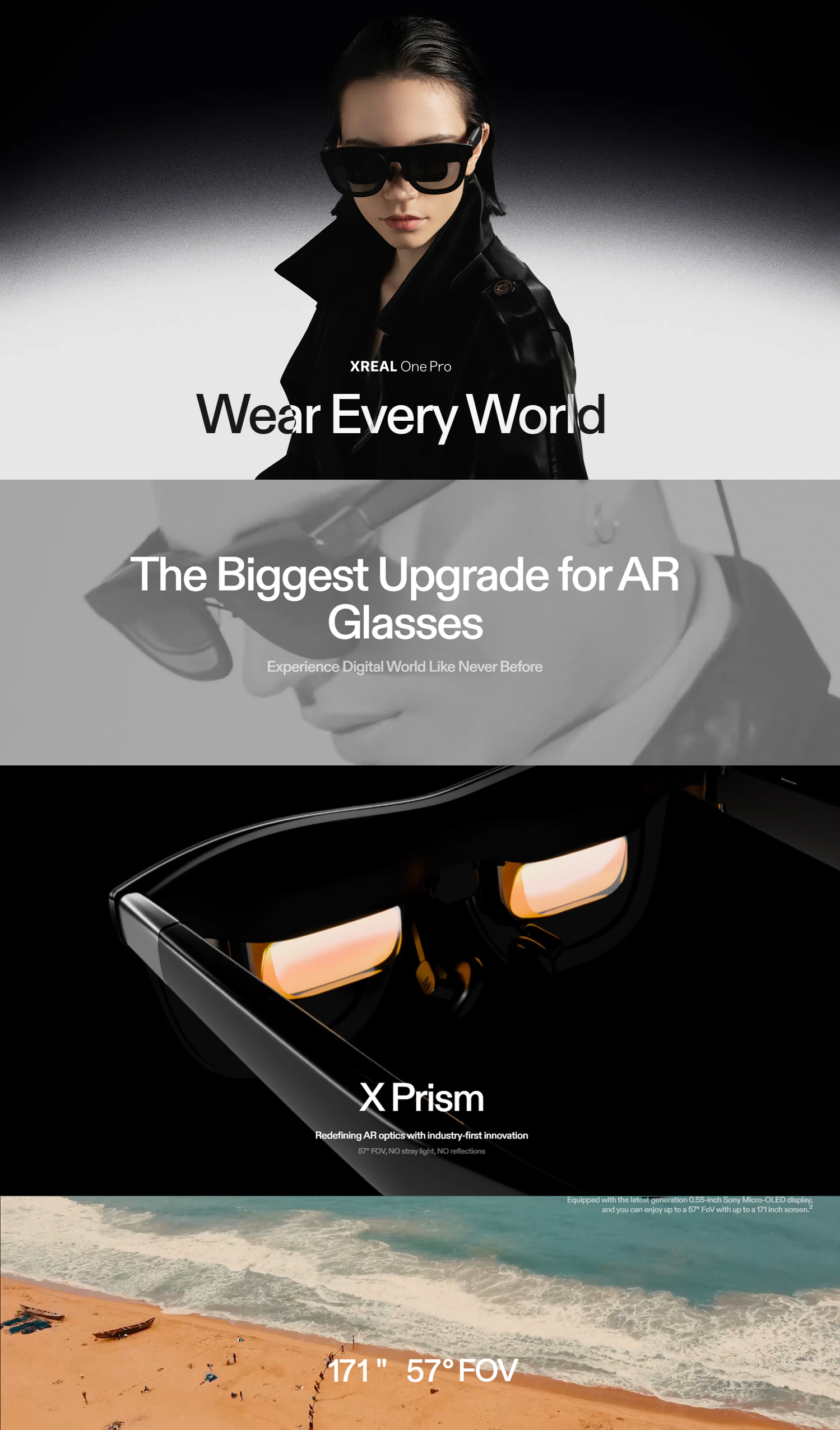 Xreal One Pro 3DoF Smart AR Glasses with X1 Chip 171