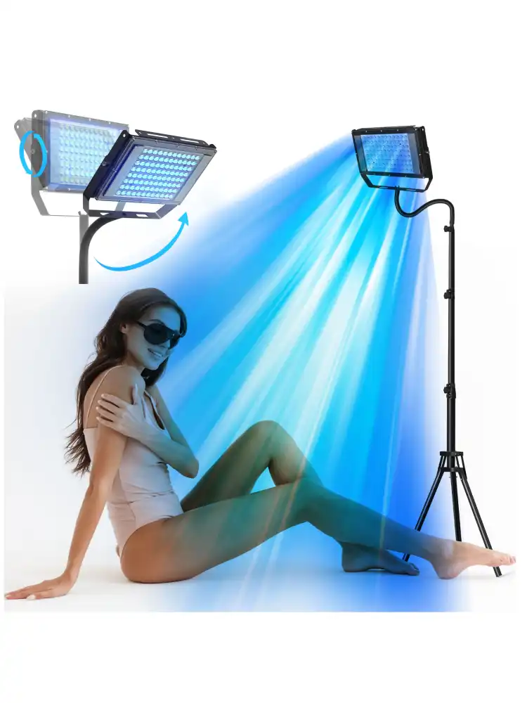 Ultraviolet Tanning Lamp 50W Tripod Solarium Lamp for Tanning Body