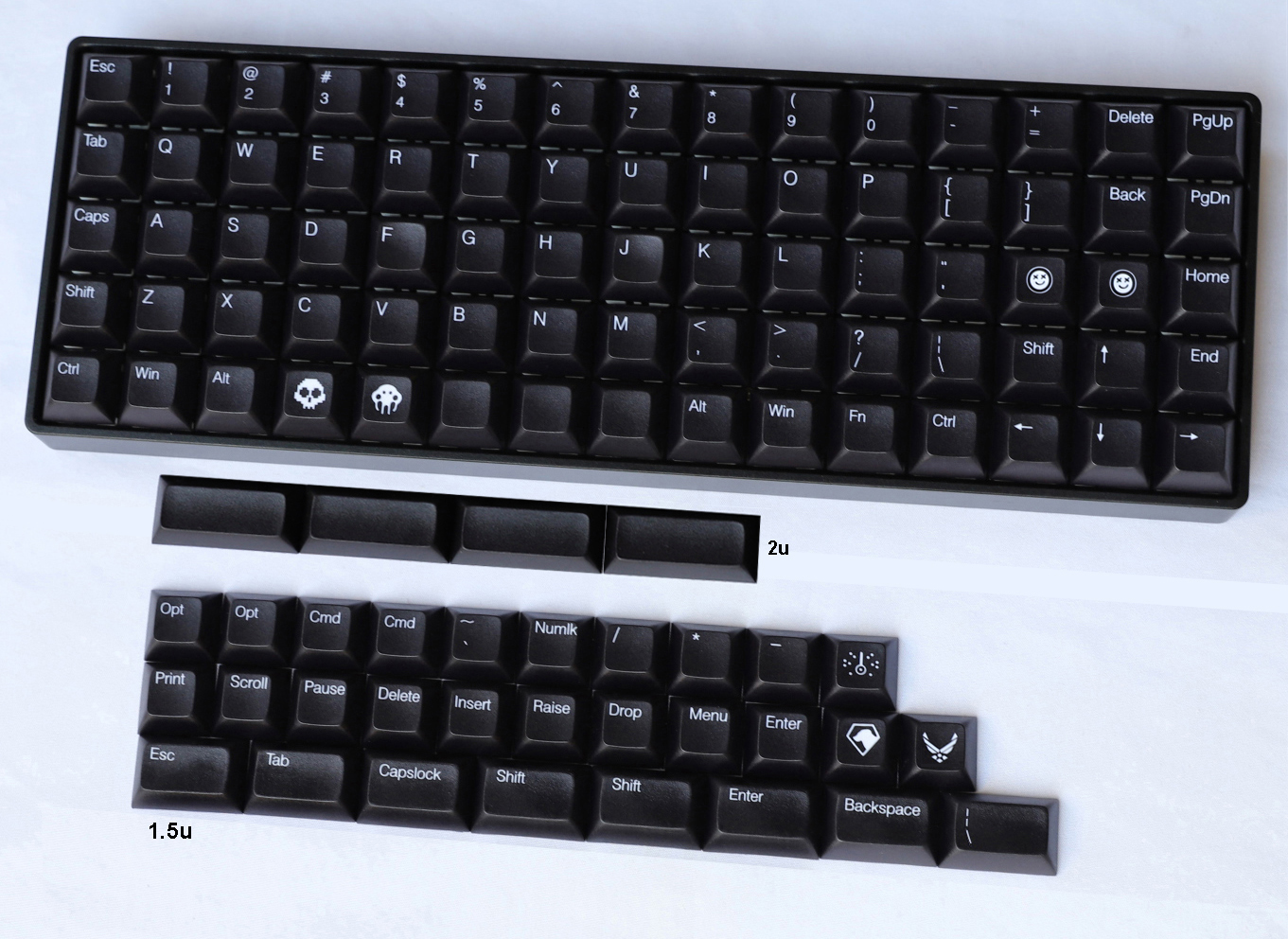 XDAL DSA チェリーキーキャップは、Kailh Gateron チェリー MX