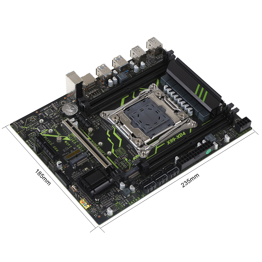 Kllisre LGA 2011-3 マザーボード キット xeon X99 E5 2696 V3 32GB