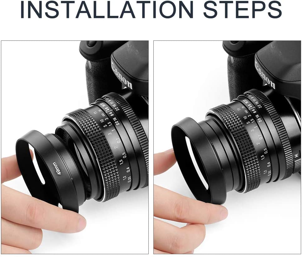 37ミリメートルuv cplフィルター金属レンズフードキャップパナソニック