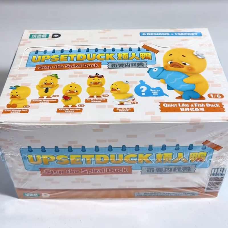 Upsetduck Stop The Spiral Duck Series Blind Box Toy Mini Upset