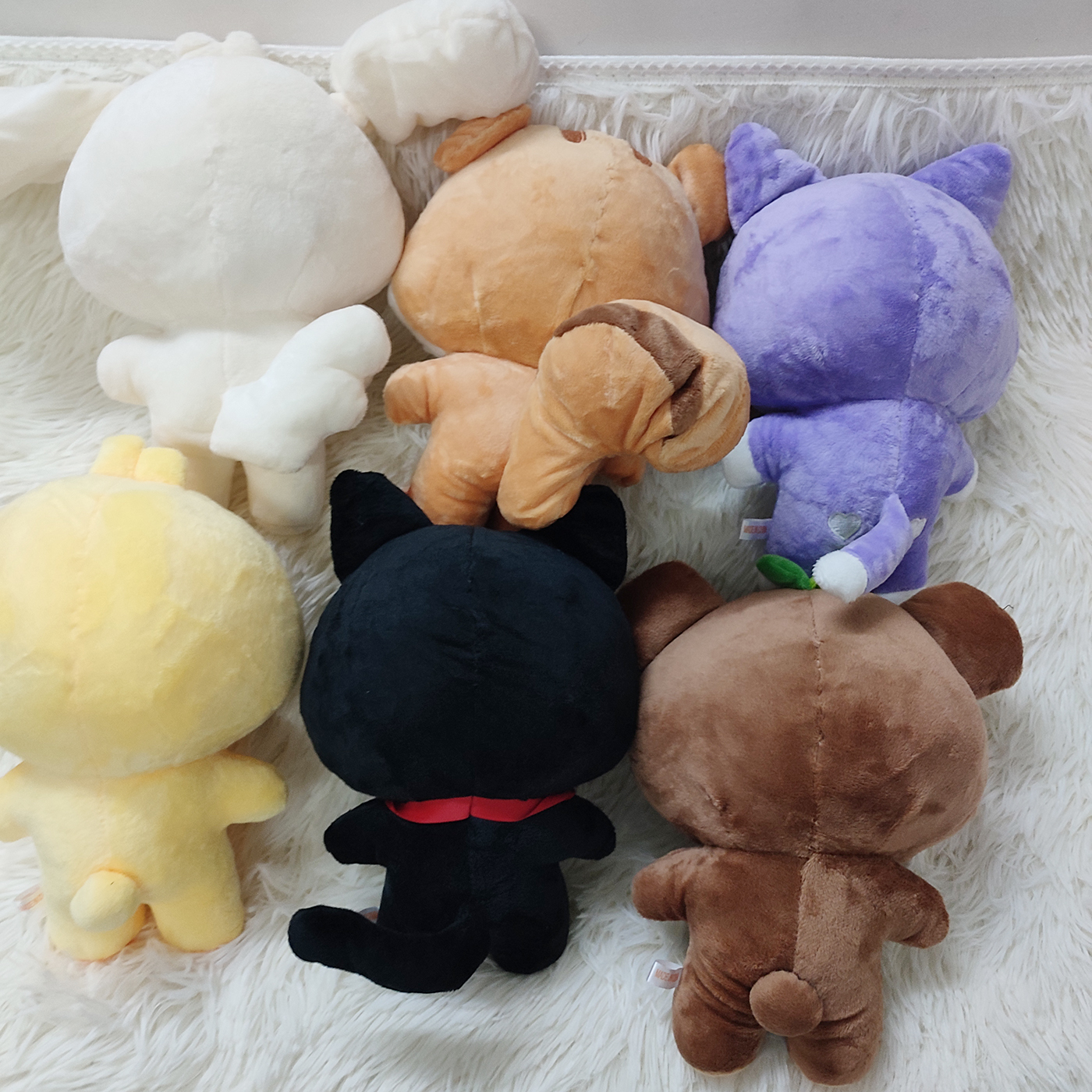 25cm ATEEZ Plush Aniteez Doll Hongjoong Seonghwa Yunho Yeosang San