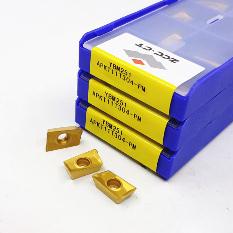 ZCC CT Original APKT11T308-APM APKT11T308-PM Milling Inserts APKT