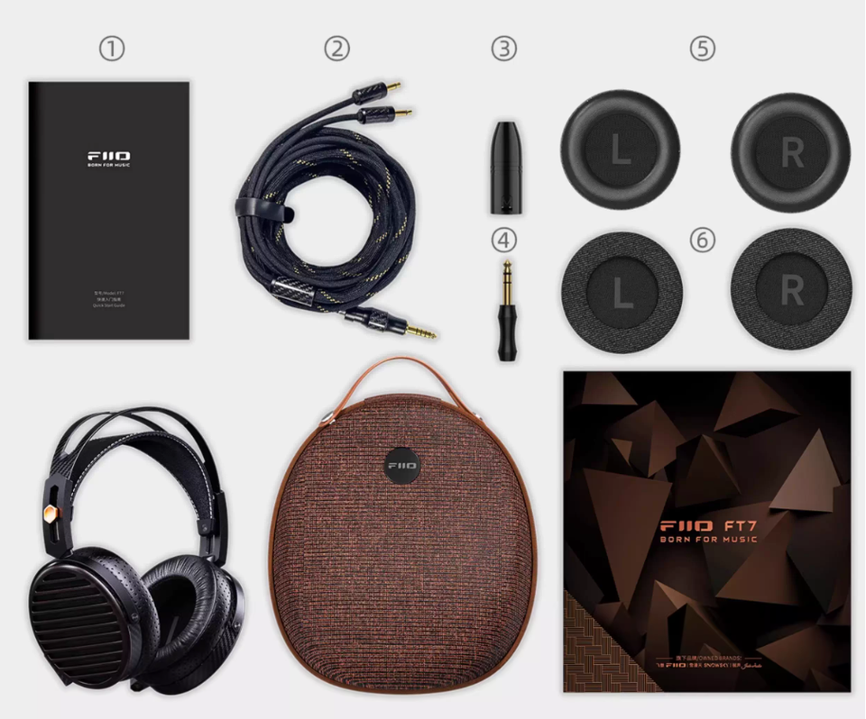 FiiO FT7 オープン タブレット 有線 HiFi ヘッドフォン - AliExpress 44