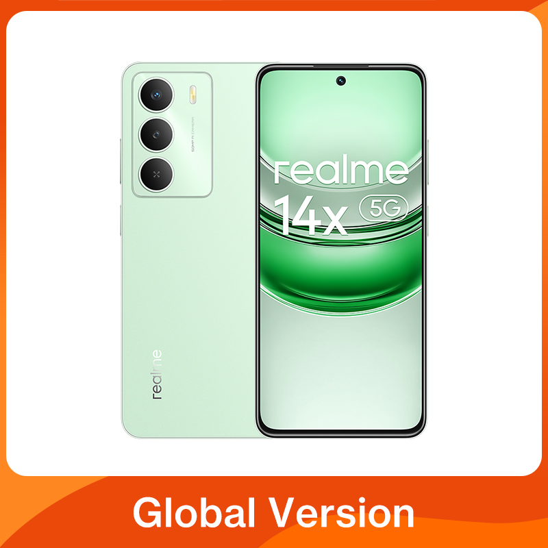 Global Version realme 14X 5G Smartphone Dimensity 6300 5G Chipset