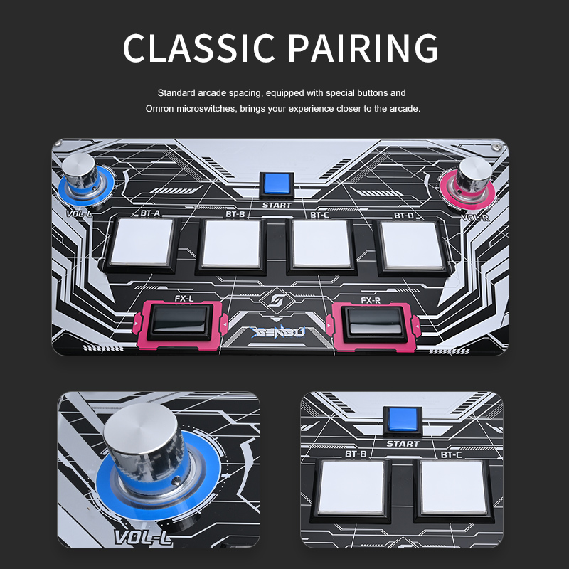 ZhouSensorXGenbu SDVX SOUND VOLTEX PC USB Controller - AliExpress 44