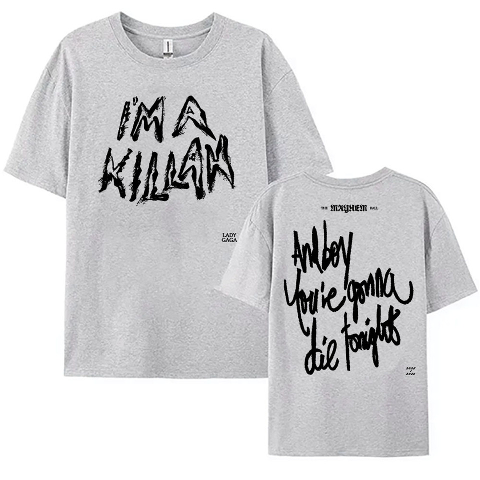 The MAYHEM Ball Tour 2025 2026 T-Shirt Lady Gaga Singer Graphic