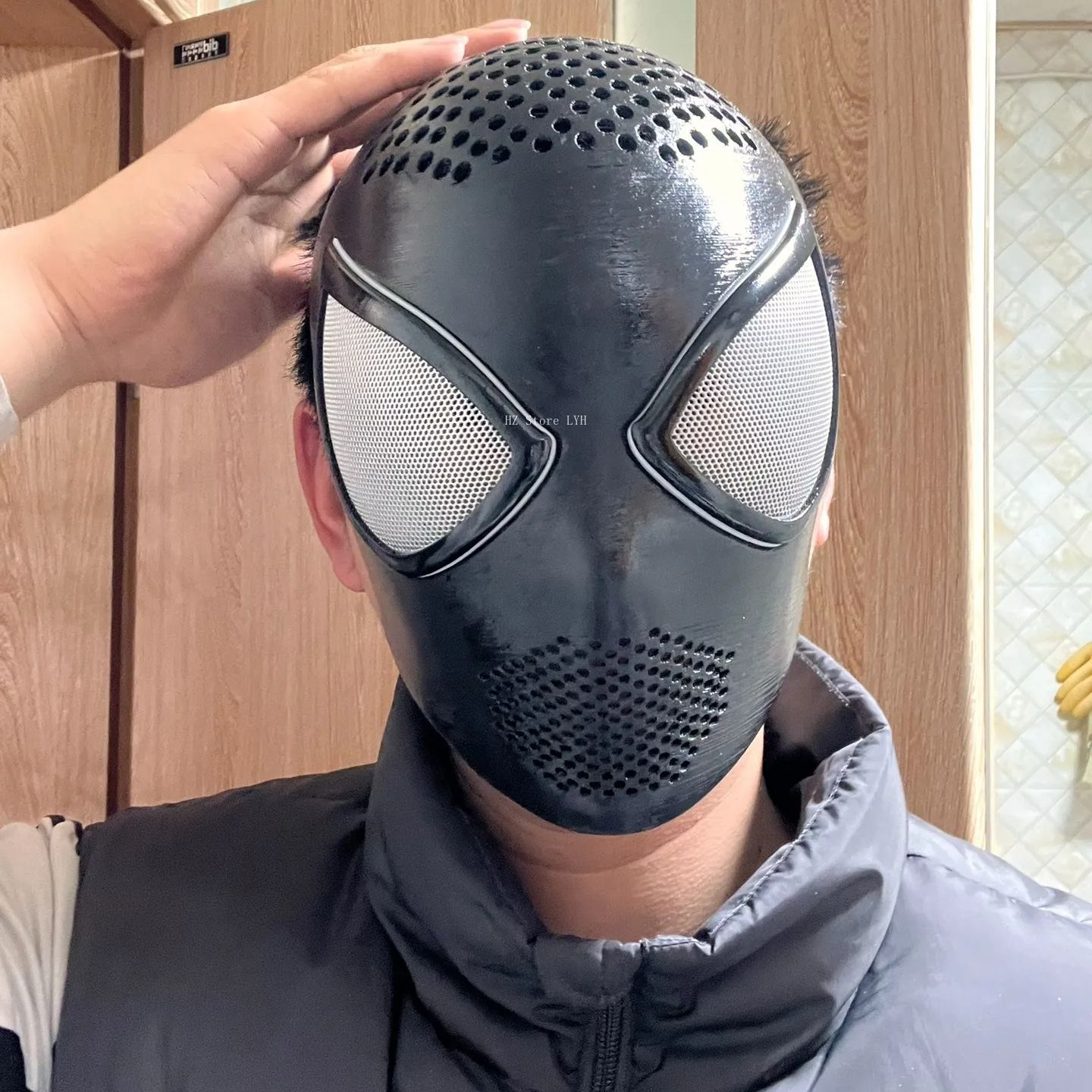 マーベル カスタマイズされたスパイダーマン フェイスシェル