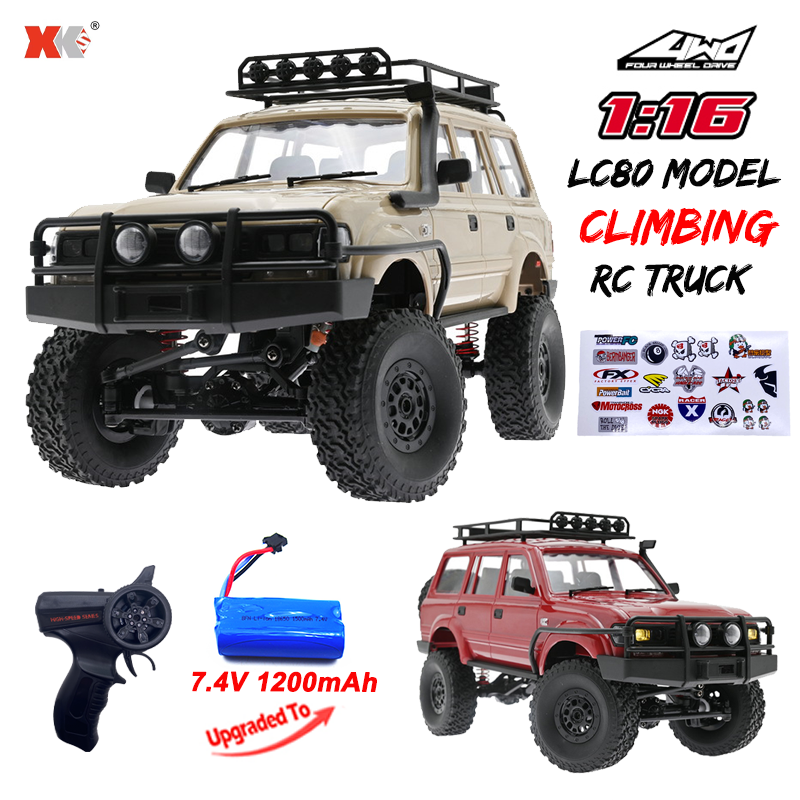 WPL C54 C54-1 1/16 RC Car 2.4G Remote Control 4X4 Off Road LC80