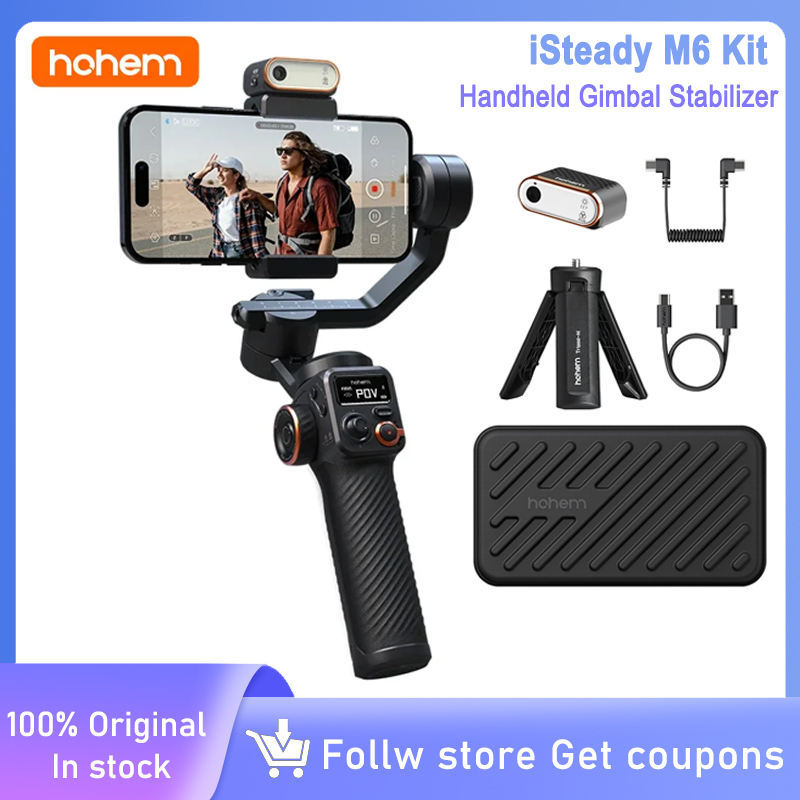 Hohem iSteady M6 キット ジンバル スタビライザー iPhone Android