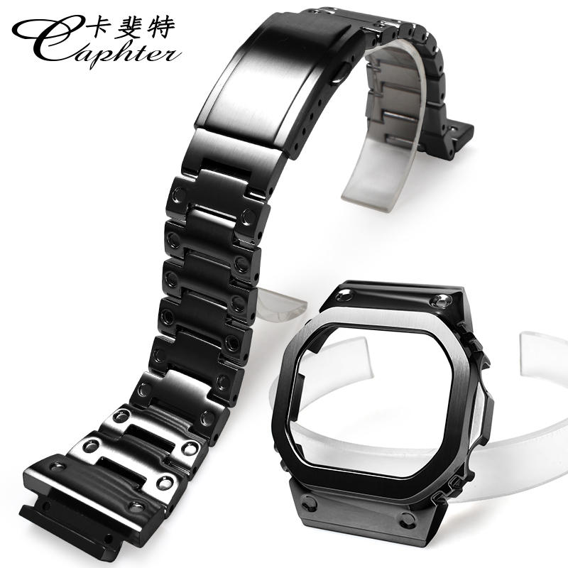 Modキット-金属製時計ケース,ベゼル付きリストバンド,316ステンレス鋼