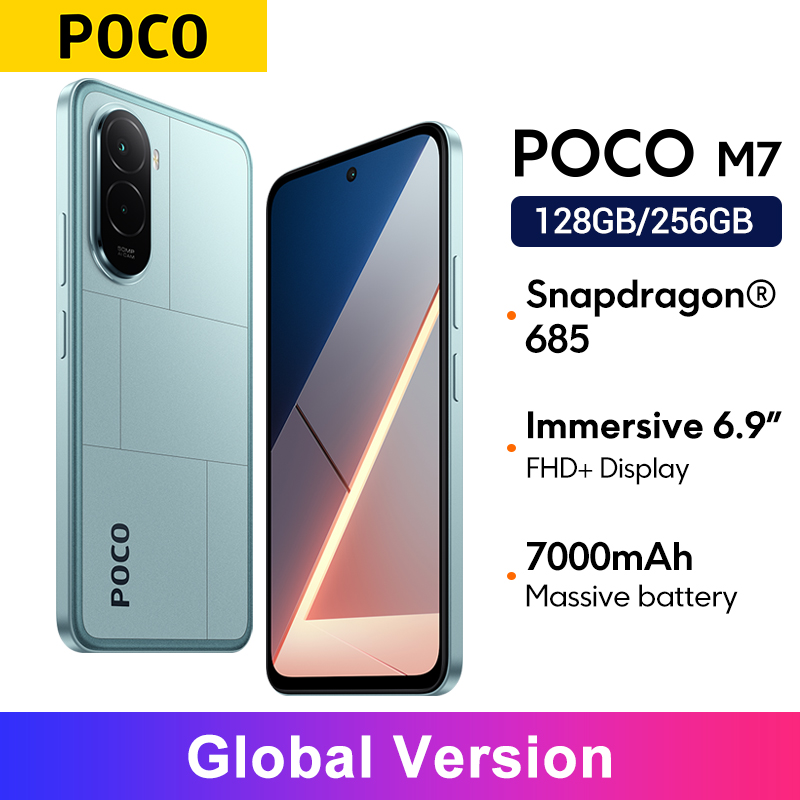 POCO M7 Global Version Snapdragon® 685 Smartphone 6.9