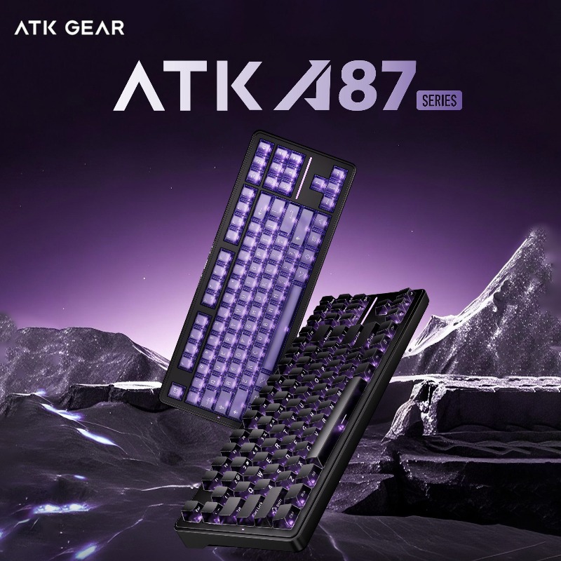 ATK A87 プロメカニカルキーボードトライモードワイヤレス Bluetooth E